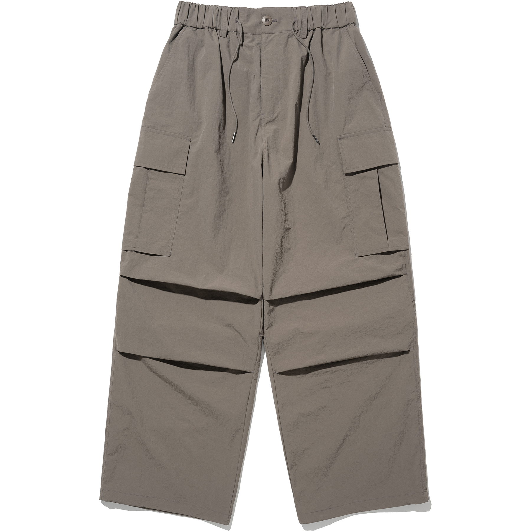 Parachute Nylon Cargo Pants - Light Khaki,NOT4NERD